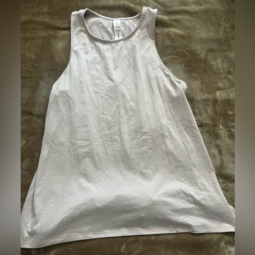 Yogalicious Light Pink Athletic Tank Top